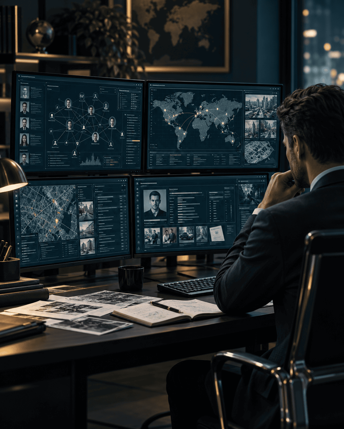 Serviços de investigação privada e inteligência